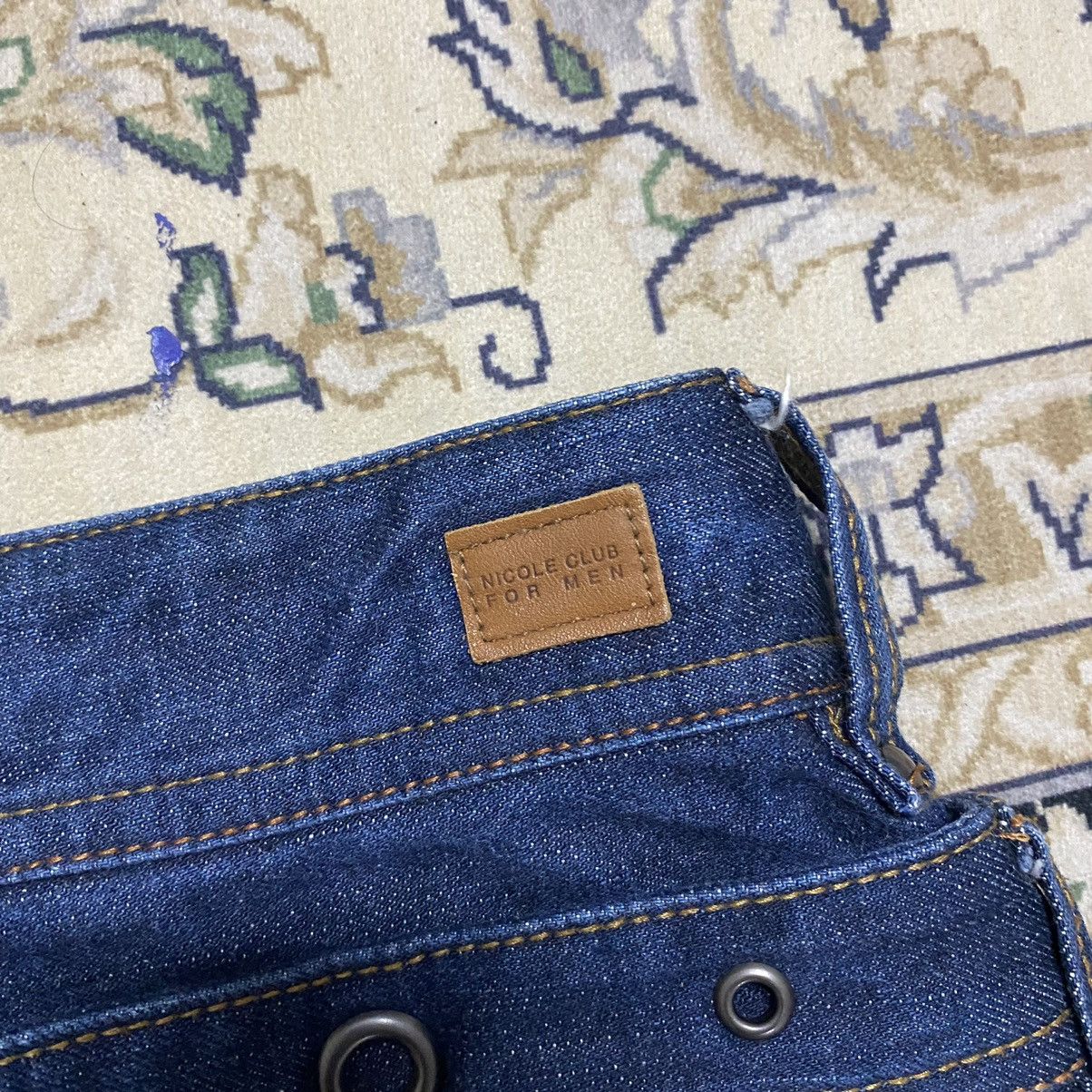 Nicole Club Nicole Club For Men Denim Double Waist Flare Jeans Size US 34 / EU 50 - 16 Thumbnail