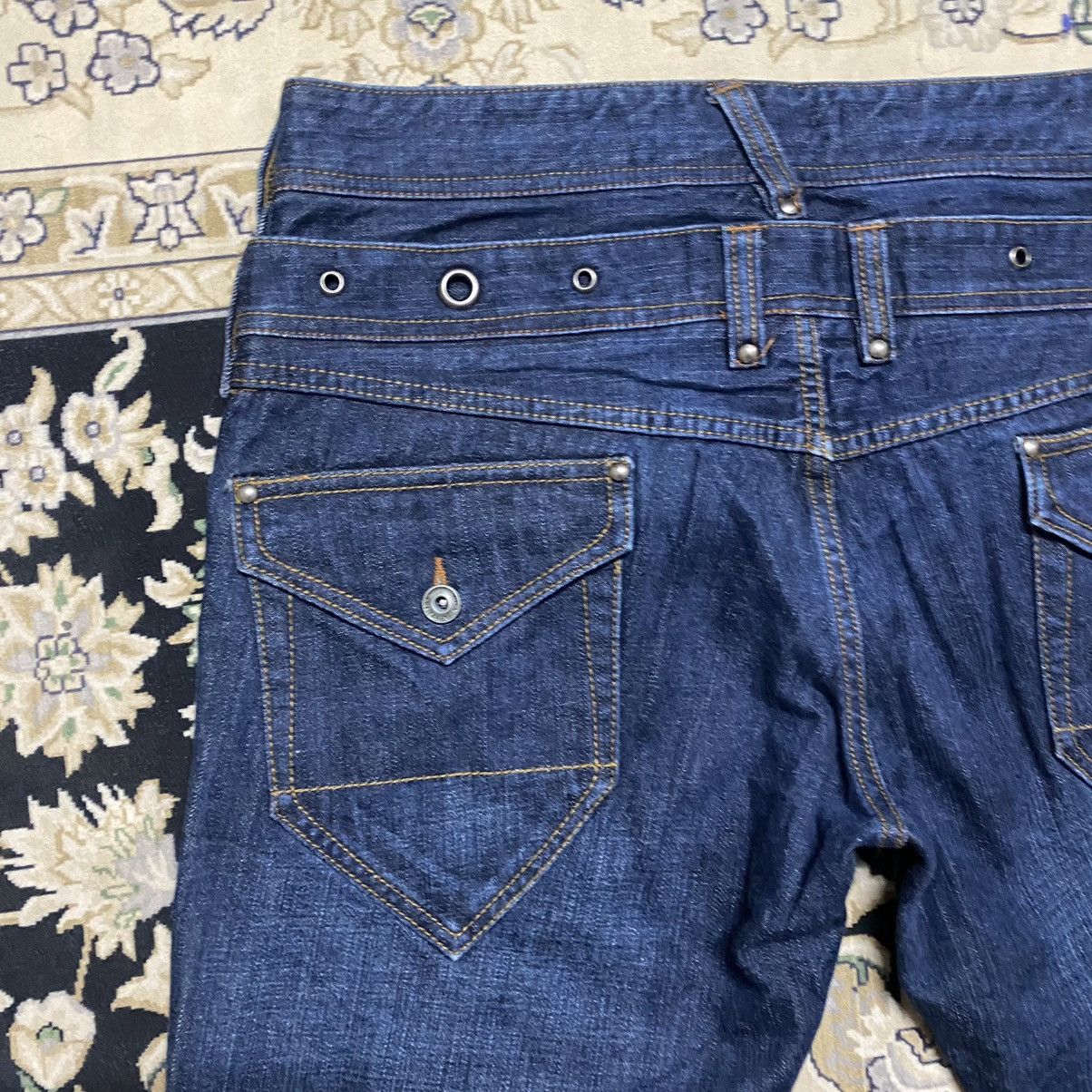 Nicole Club Nicole Club For Men Denim Double Waist Flare Jeans Size US 34 / EU 50 - 11 Thumbnail