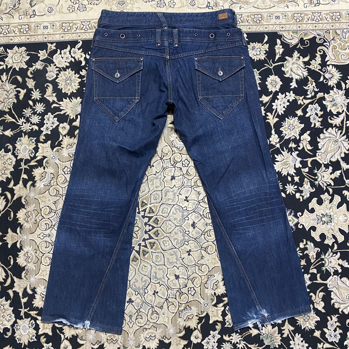 Nicole Club Nicole Club For Men Denim Double Waist Flare Jeans Size US 34 / EU 50 - 9 Thumbnail