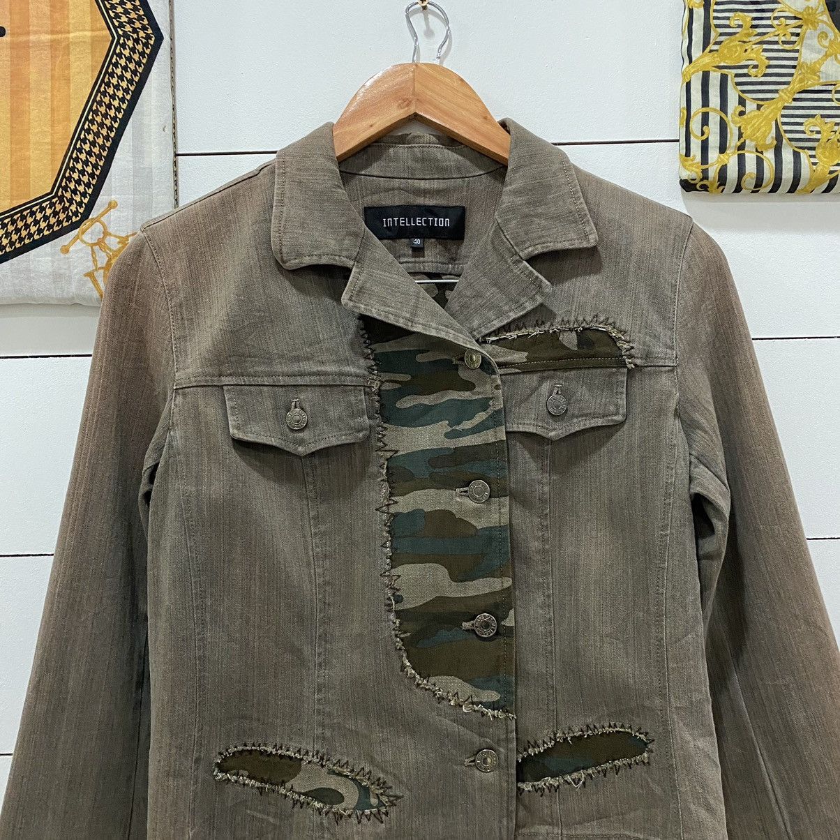 If Six Was Nine Intellection Camo Patchwork Cropped Jacket Kapital Style Size US XS / EU 42 / 0 - 3 Thumbnail