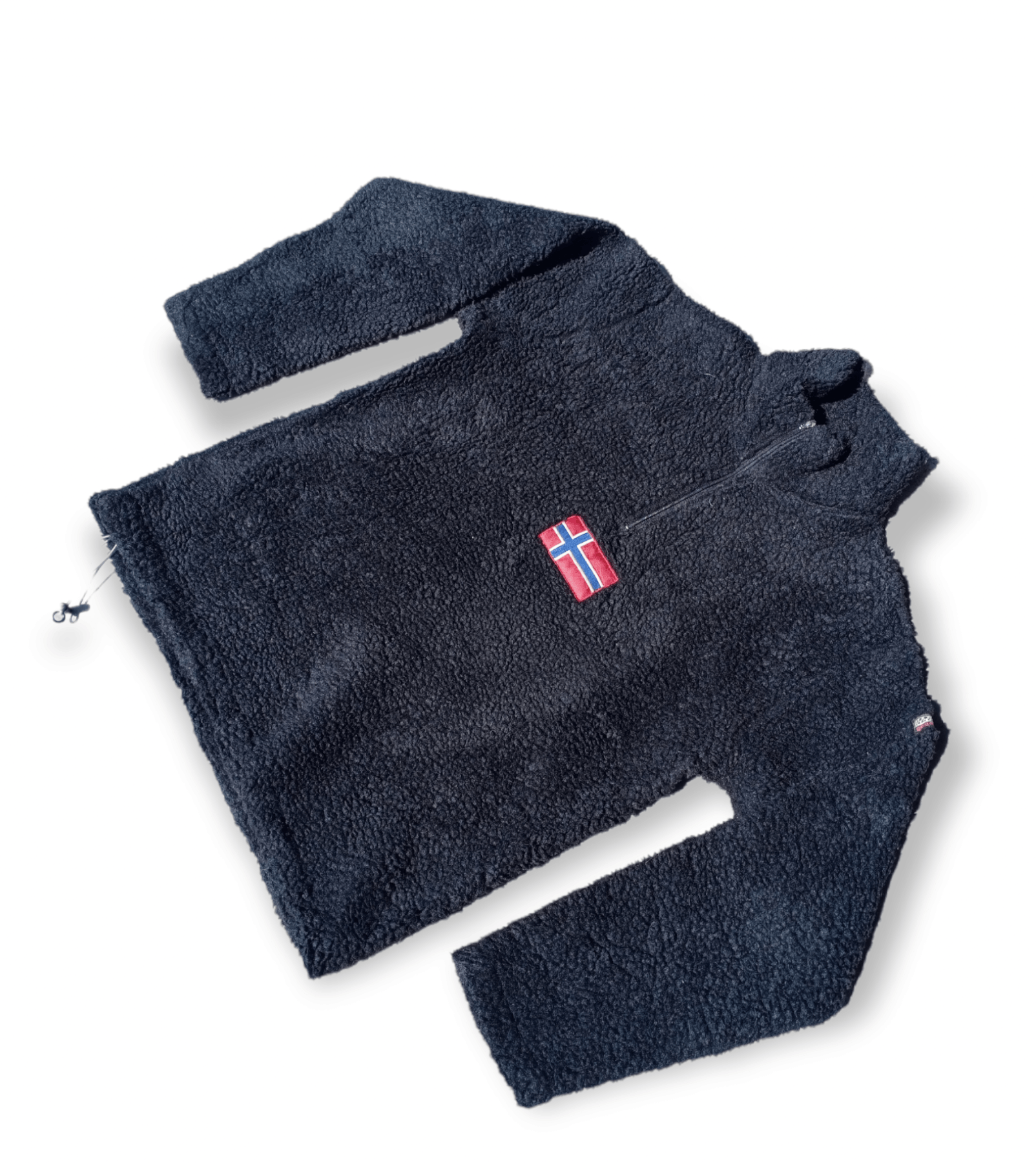 Napapijri Napapijri Fleece Deep Pile Halfzipper Big Logo Jacket Size US S / EU 44-46 / 1 - 1 Thumbnail