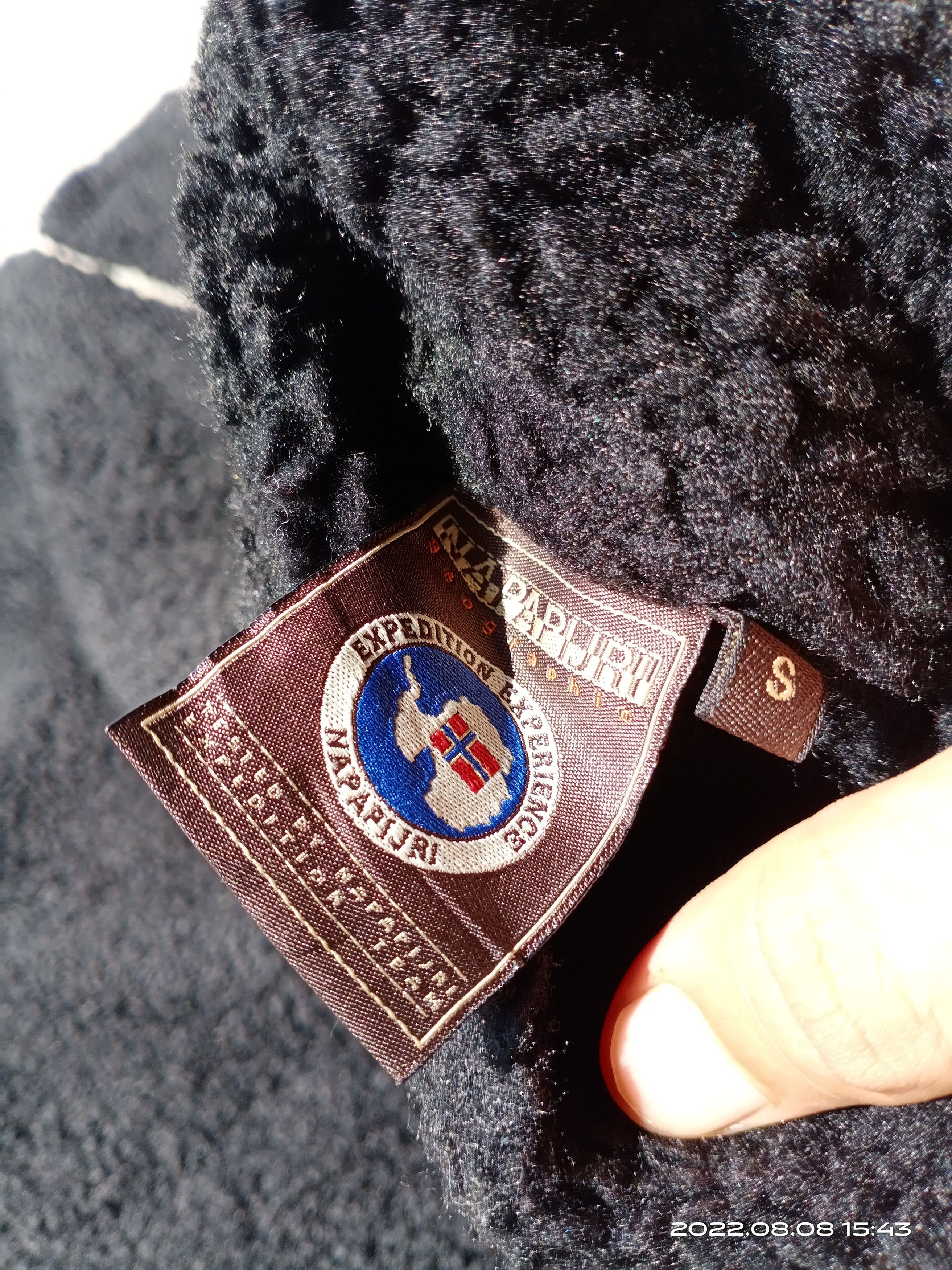 Napapijri Napapijri Fleece Deep Pile Halfzipper Big Logo Jacket Size US S / EU 44-46 / 1 - 6 Thumbnail