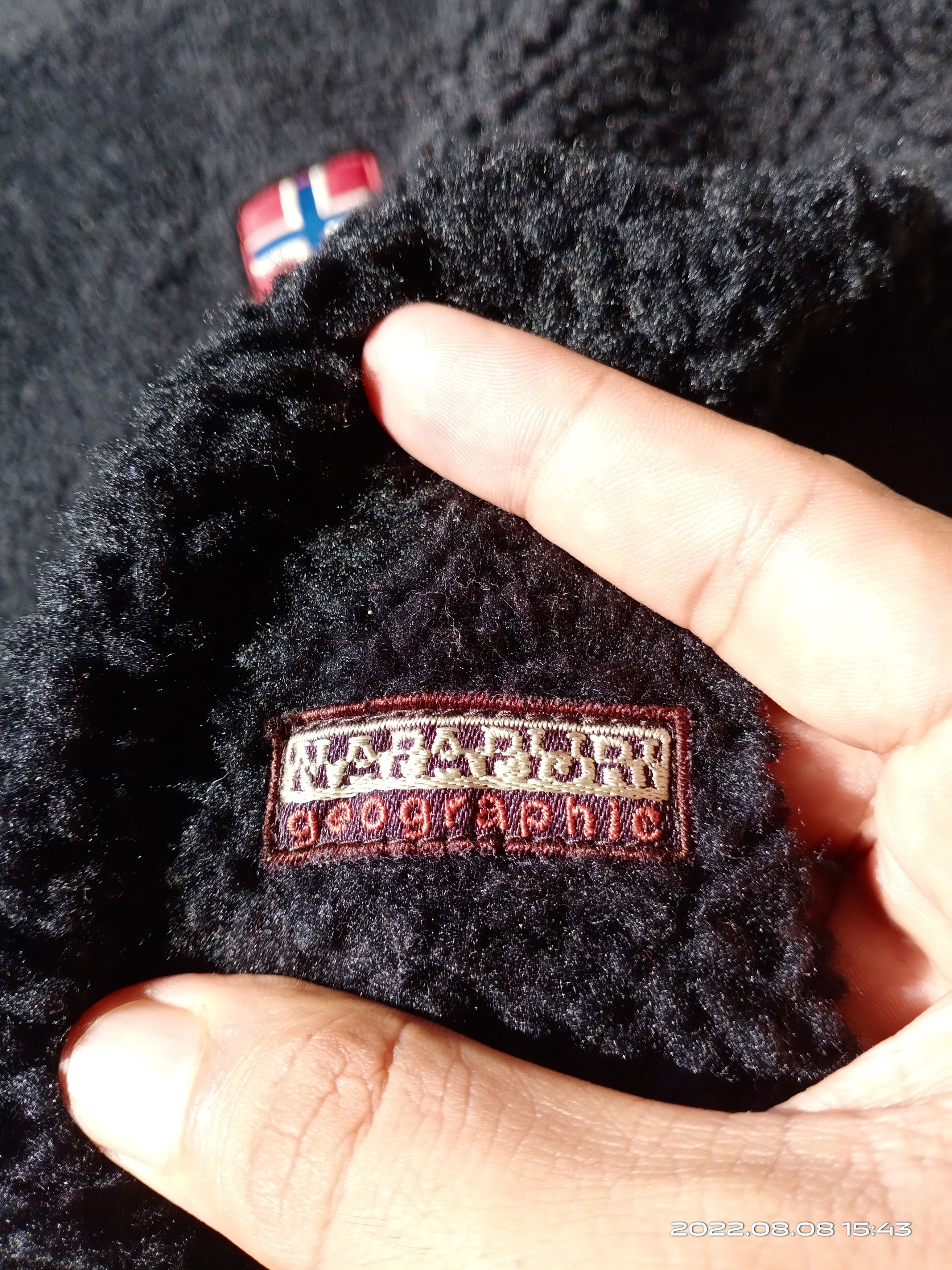 Napapijri Napapijri Fleece Deep Pile Halfzipper Big Logo Jacket Size US S / EU 44-46 / 1 - 3 Thumbnail