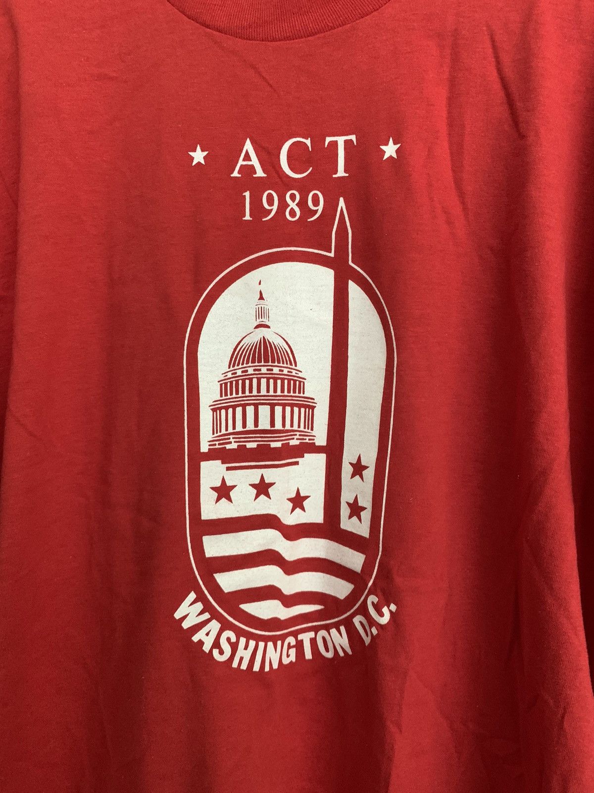 Vintage Vintage Act of 1989 Politics Washington DC shirt Size US XL / EU 56 / 4 - 1 Thumbnail