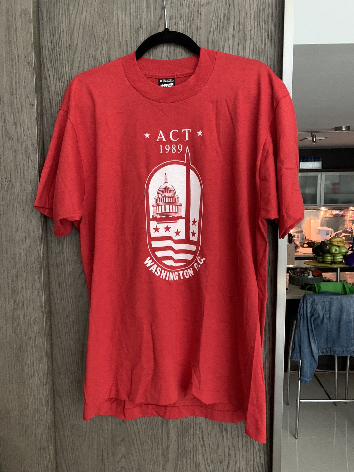 Vintage Vintage Act of 1989 Politics Washington DC shirt Size US XL / EU 56 / 4 - 2 Thumbnail