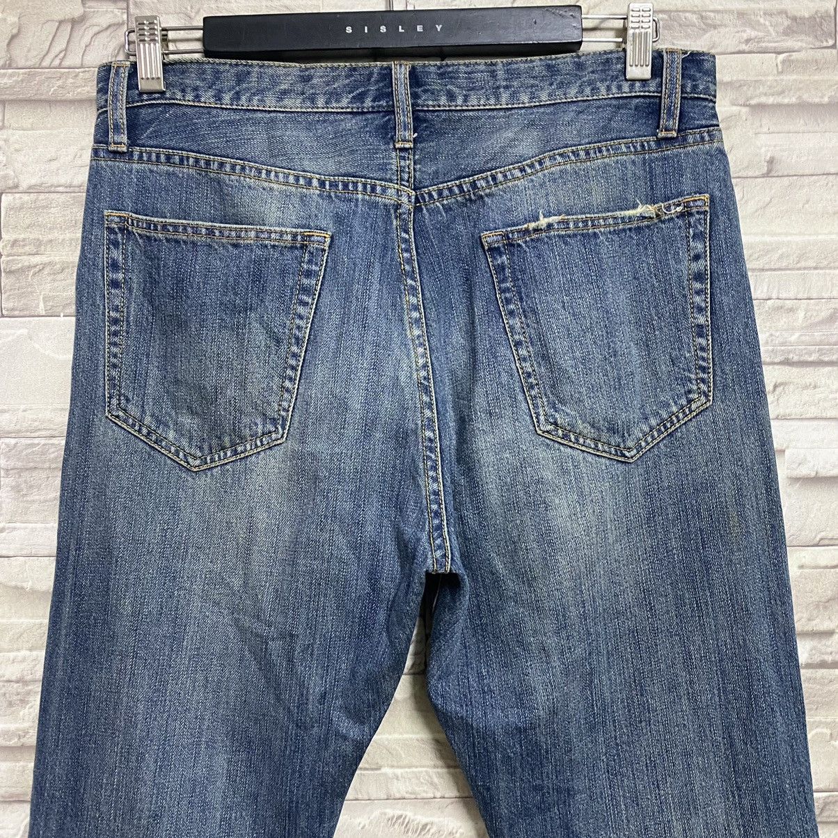 Global Work Global Work Japan Denim Patchwork Jeans Size US 32 / EU 48 - 12 Thumbnail