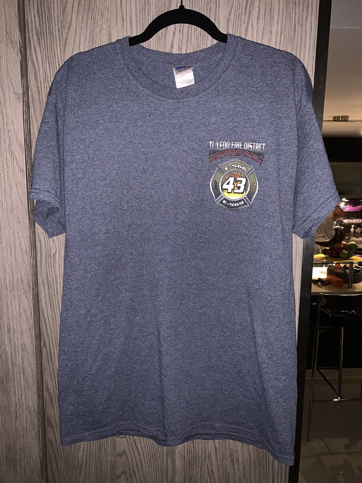Vintage Vintage Orange County NY firefighter tshirt Size US L / EU 52-54 / 3 - 2 Thumbnail