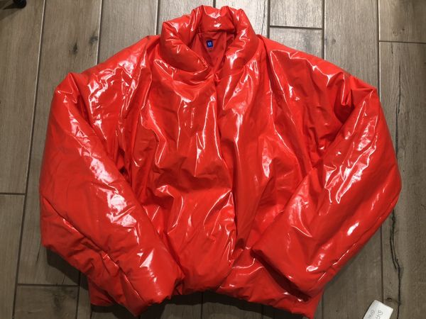 Gap Yeezy Gap Round Jacket Red | Grailed