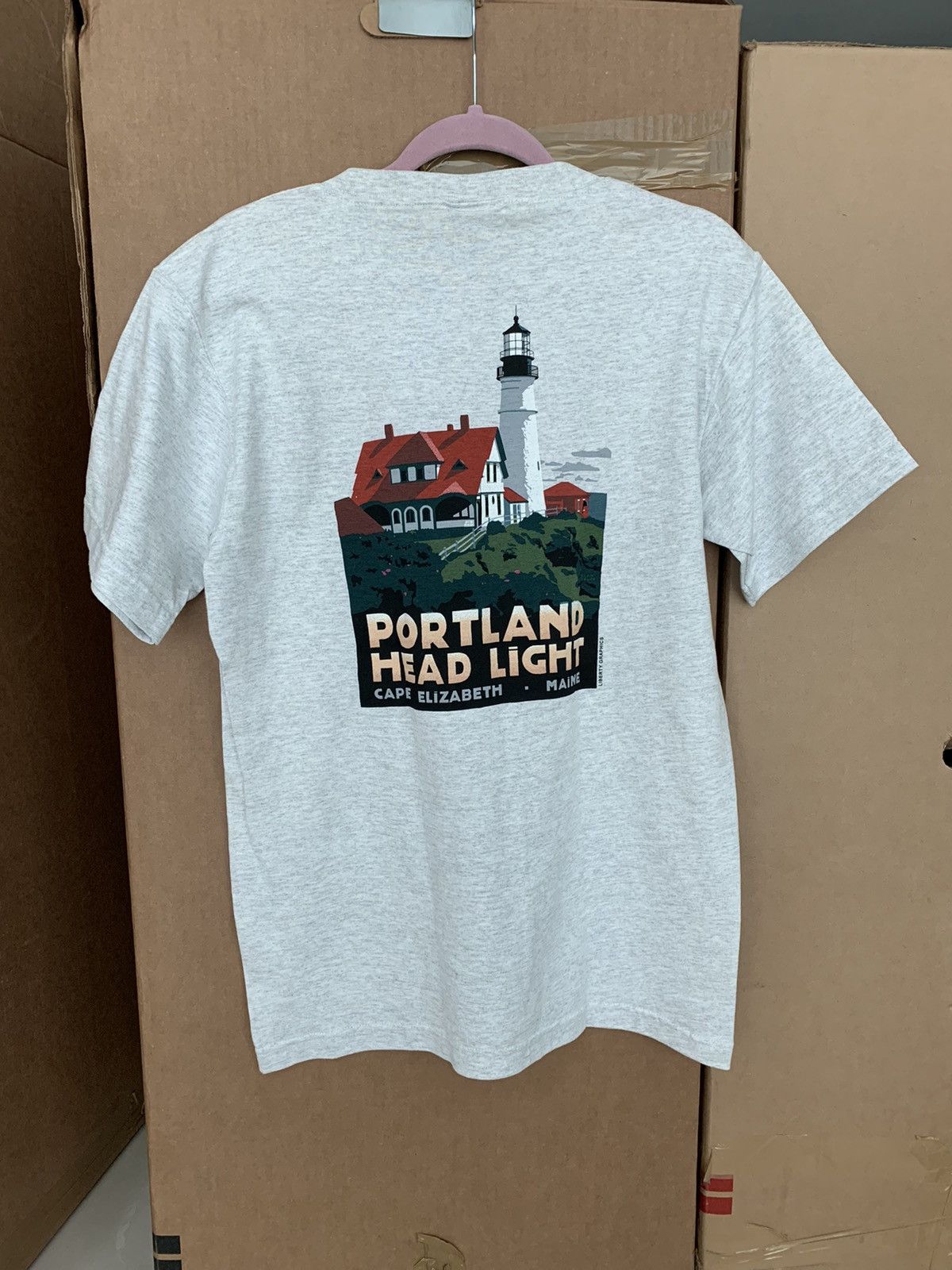 Vintage Vintage Maine Lobster Cape Elizabeth tee Size US S / EU 44-46 / 1 - 1 Thumbnail