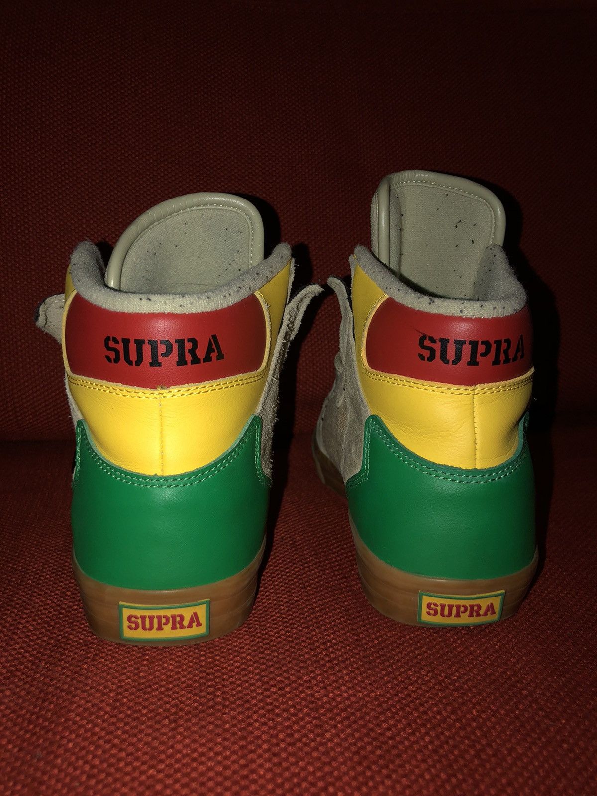 Rare Supra Supra Vaider Tan Hemp Rasta Grailed