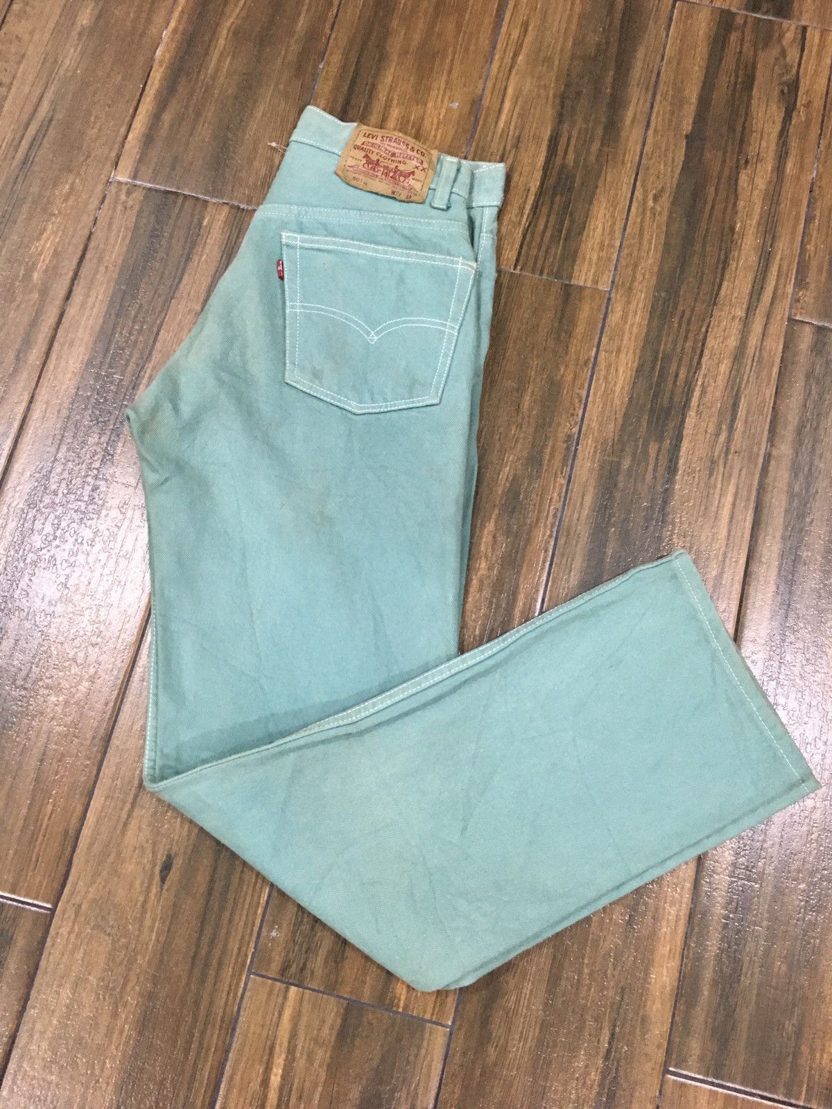 Levi's THRASHED COLOUR VTG LEVI’S 501xx Size US 28 / EU 44 - 1 Thumbnail