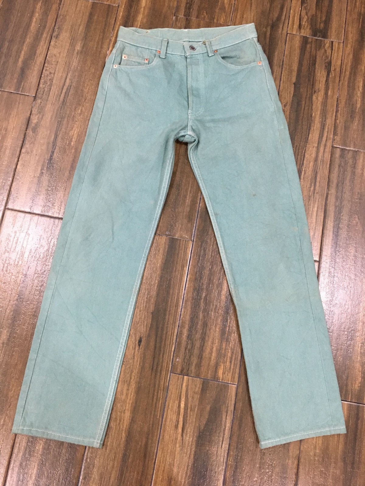 Levi's THRASHED COLOUR VTG LEVI’S 501xx Size US 28 / EU 44 - 4 Thumbnail