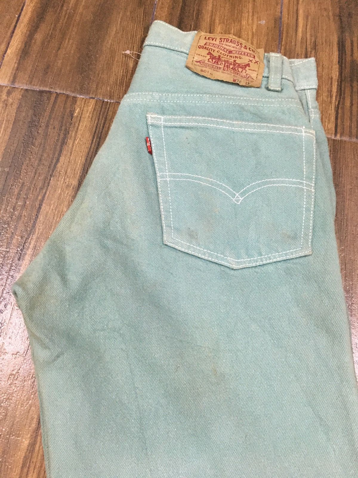 Levi's THRASHED COLOUR VTG LEVI’S 501xx Size US 28 / EU 44 - 5 Thumbnail