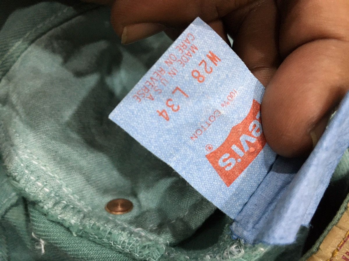 Levi's THRASHED COLOUR VTG LEVI’S 501xx Size US 28 / EU 44 - 15 Thumbnail