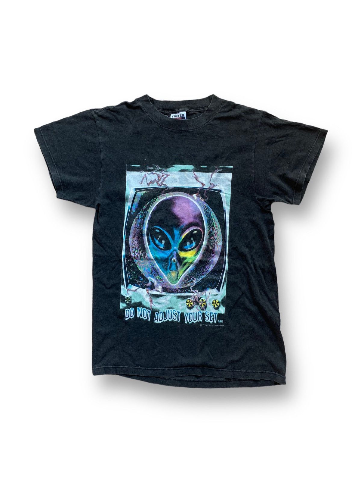 image of Alien Workshop x Vintage Alien Photo Print Vintage Shirt. J in Black, Men's (Size Small)