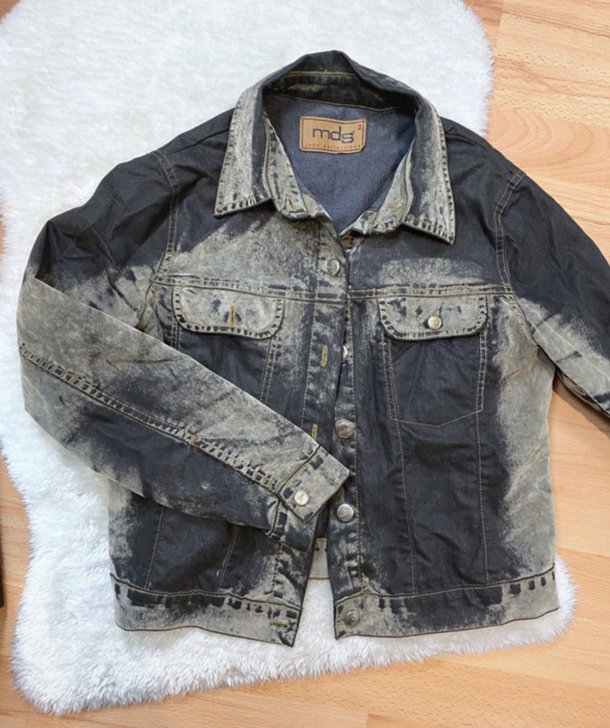 Vintage Vintage 90s Denim Jacket Archive Fashion cowboy | Grailed