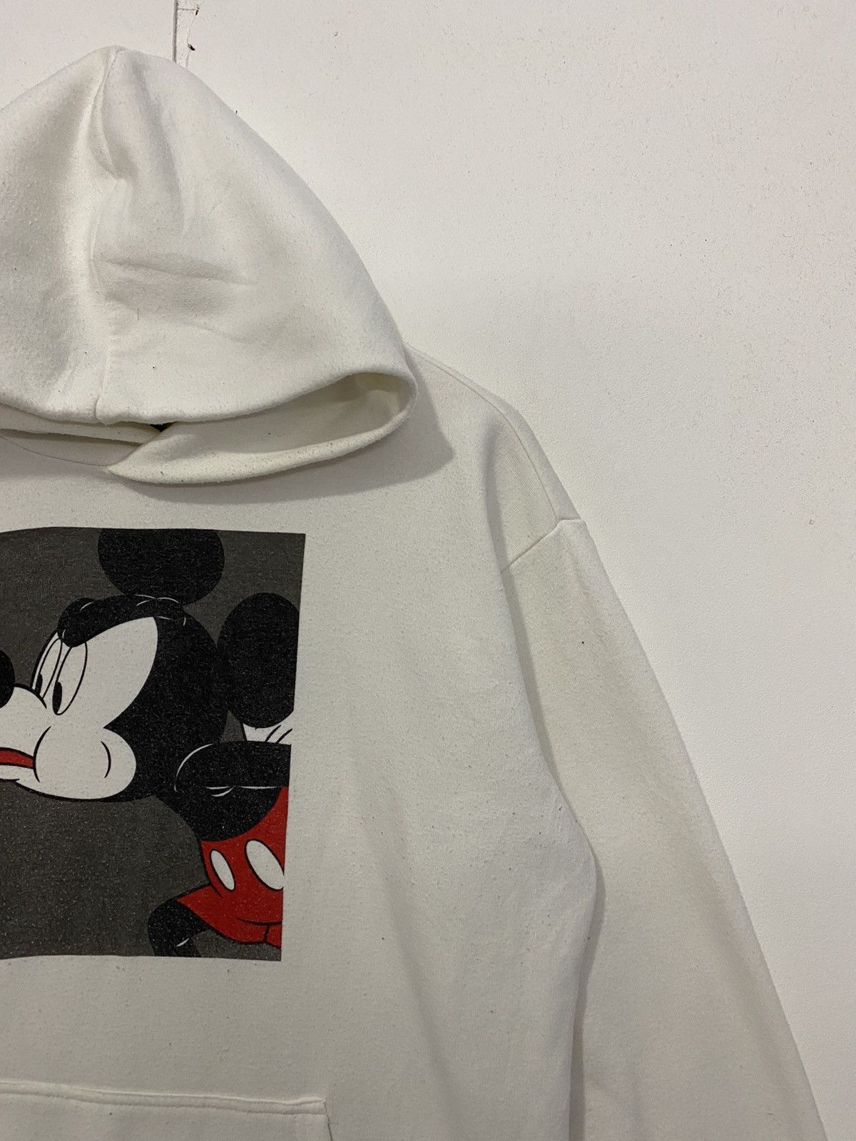 Disney × Mickey Mouse Disney Mickey Mouse Big logo Hoodie Pullover White colour Size US L / EU 52-54 / 3 - 3 Thumbnail