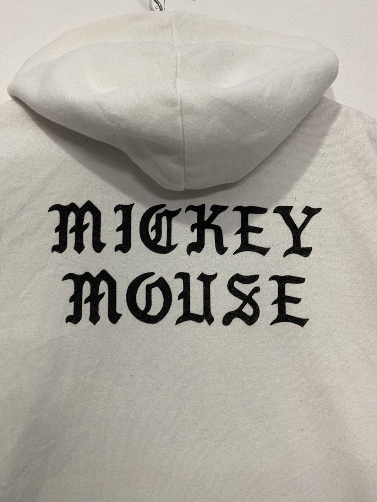 Disney × Mickey Mouse Disney Mickey Mouse Big logo Hoodie Pullover White colour Size US L / EU 52-54 / 3 - 5 Thumbnail