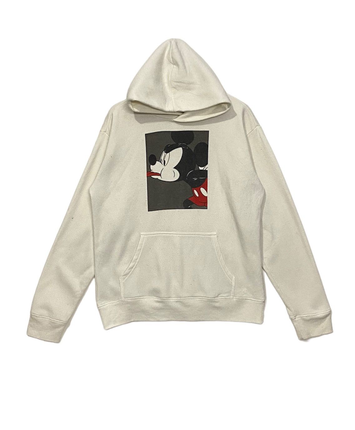 Disney × Mickey Mouse Disney Mickey Mouse Big logo Hoodie Pullover White colour Size US L / EU 52-54 / 3 - 1 Thumbnail