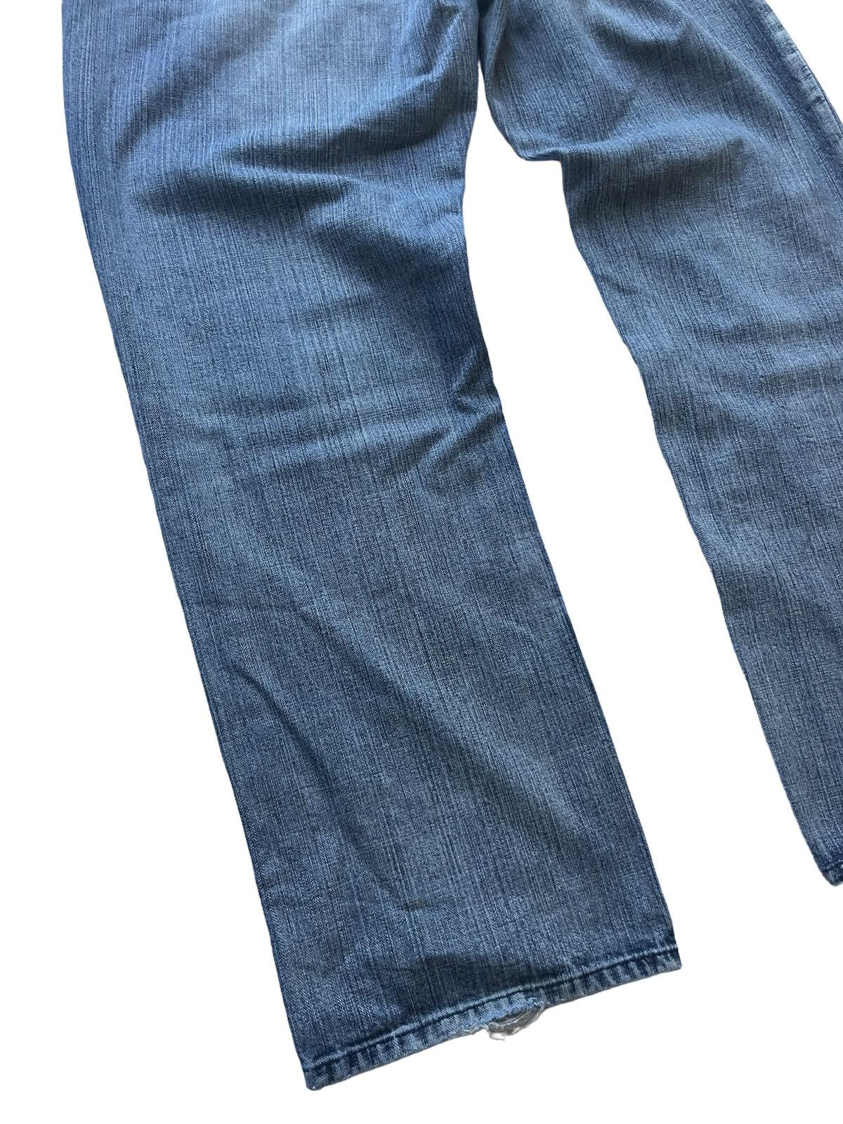 JNCO × Japanese Brand × Vintage Vintage Akademiks Embroidered Baggy Y2K Jeans 34x34 Size US 34 / EU 50 - 9 Thumbnail