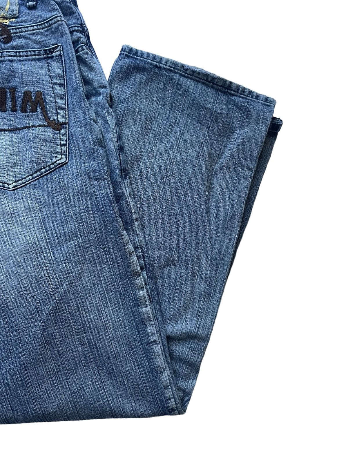 JNCO × Japanese Brand × Vintage Vintage Akademiks Embroidered Baggy Y2K Jeans 34x34 Size US 34 / EU 50 - 8 Thumbnail