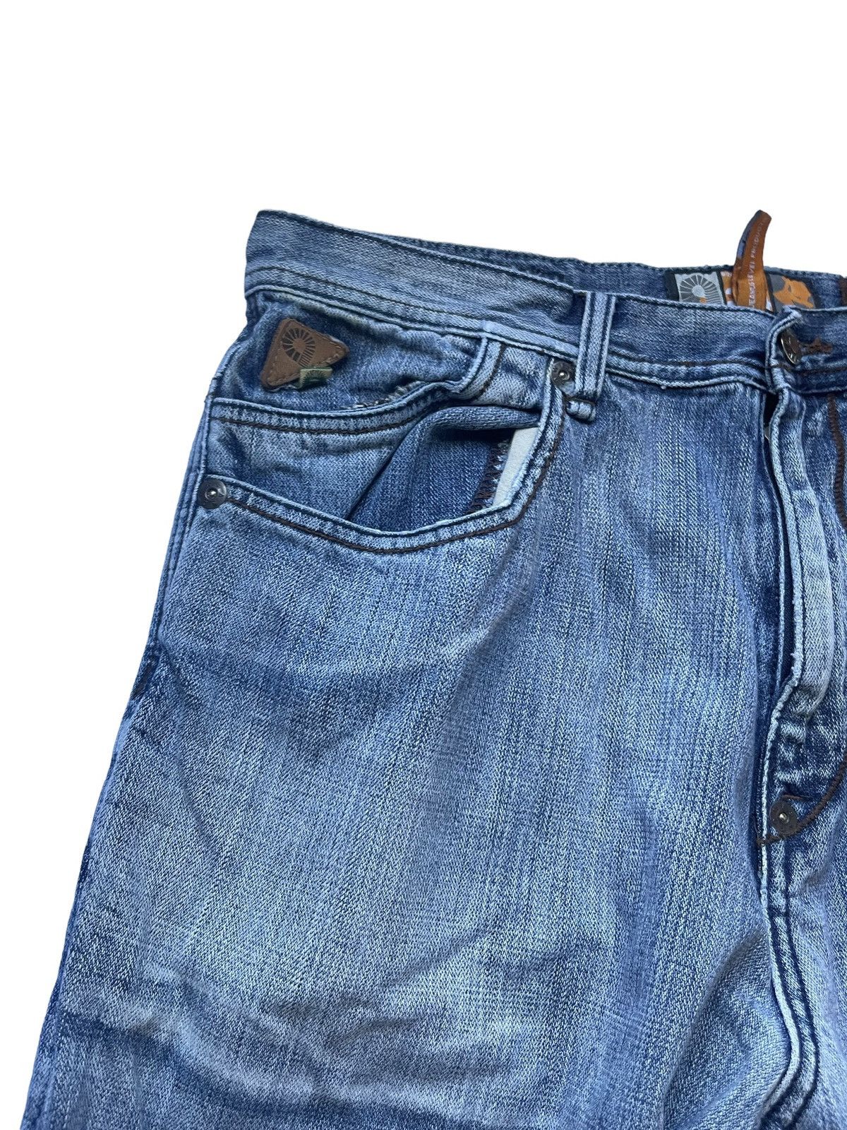 JNCO × Japanese Brand × Vintage Vintage Akademiks Embroidered Baggy Y2K Jeans 34x34 Size US 34 / EU 50 - 10 Thumbnail