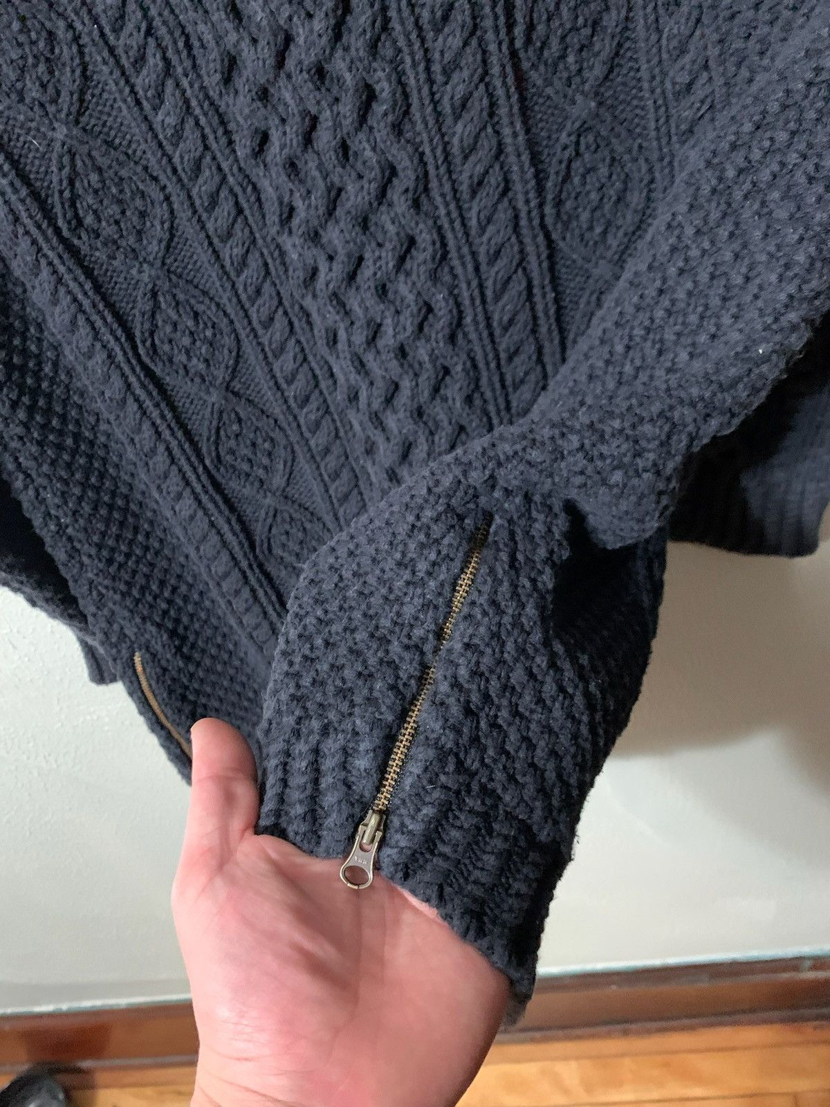 L.L. Bean × Vintage Vintage LL Bean Aran Knit Sweater Size US M / EU 48-50 / 2 - 5 Thumbnail
