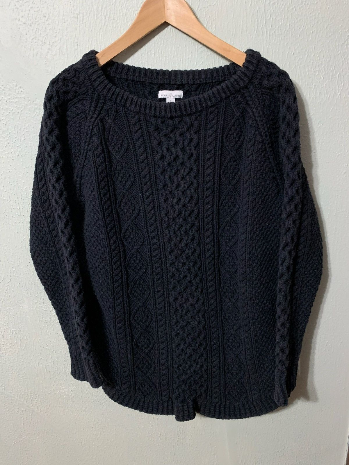Vintage LL Bean Aran Knit Sweater