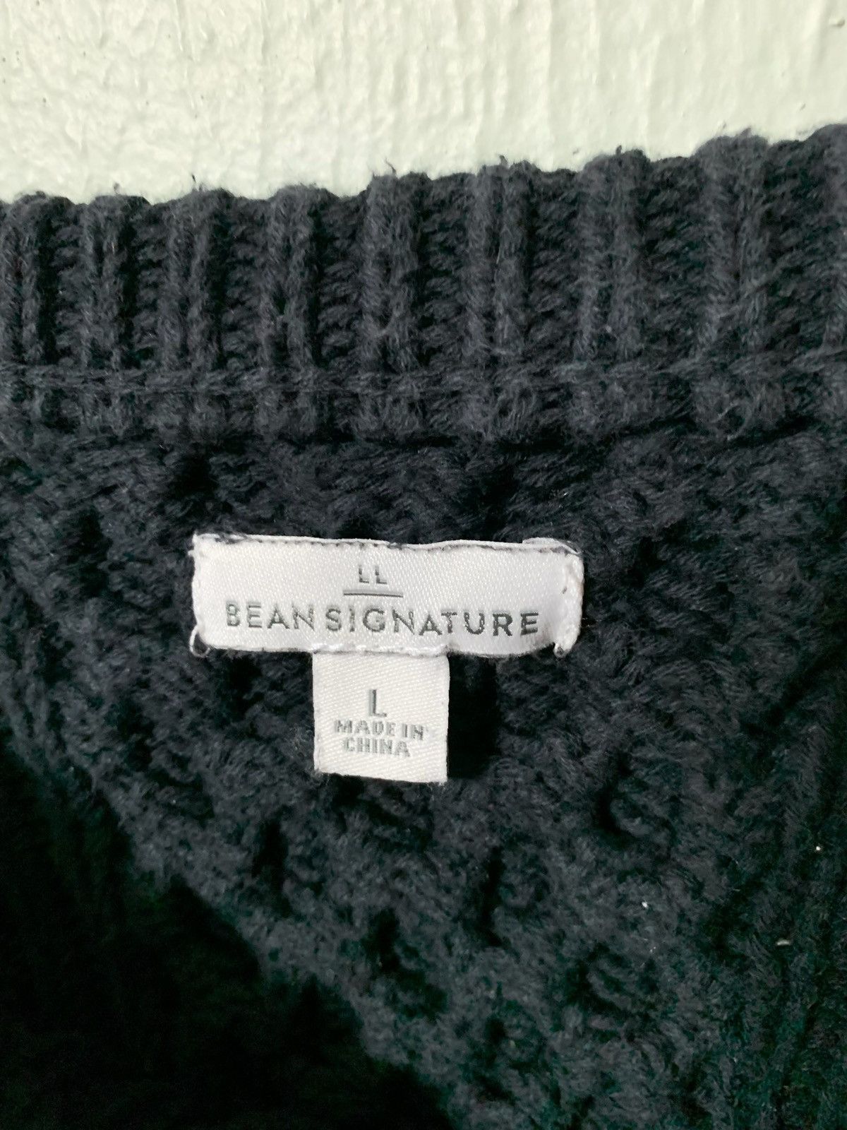L.L. Bean × Vintage Vintage LL Bean Aran Knit Sweater Size US M / EU 48-50 / 2 - 2 Thumbnail