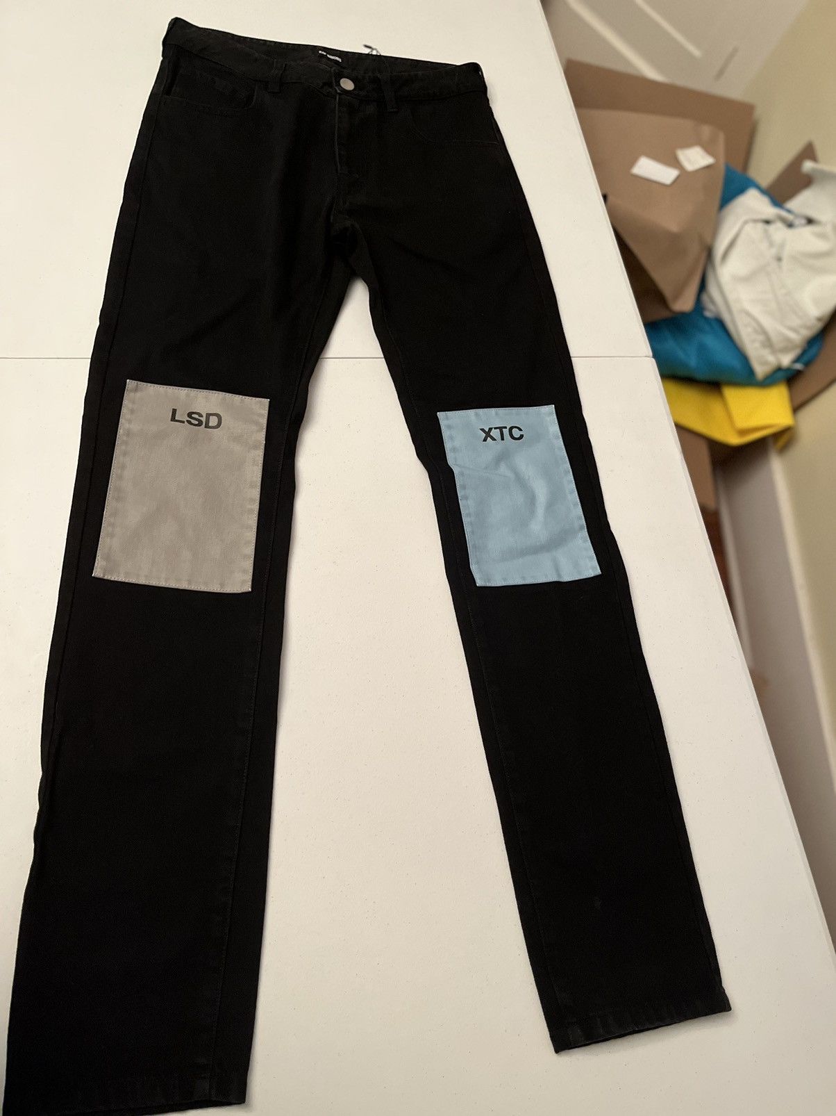 Raf Simons Raf Simons FW18 Drugs Jeans LSD XTC | Grailed