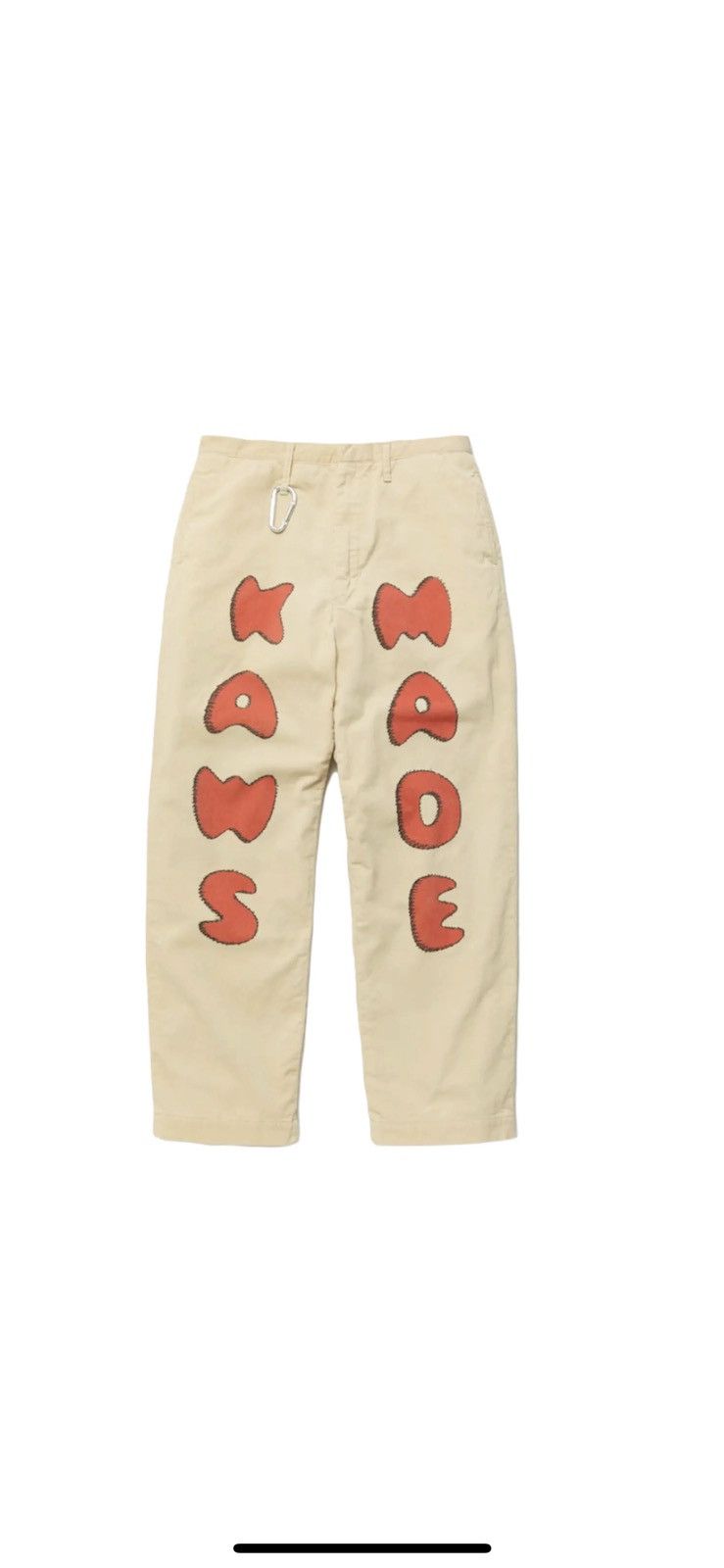 Human Made KAWS * Human Made Corduroy Print Pants Natural | Grailed