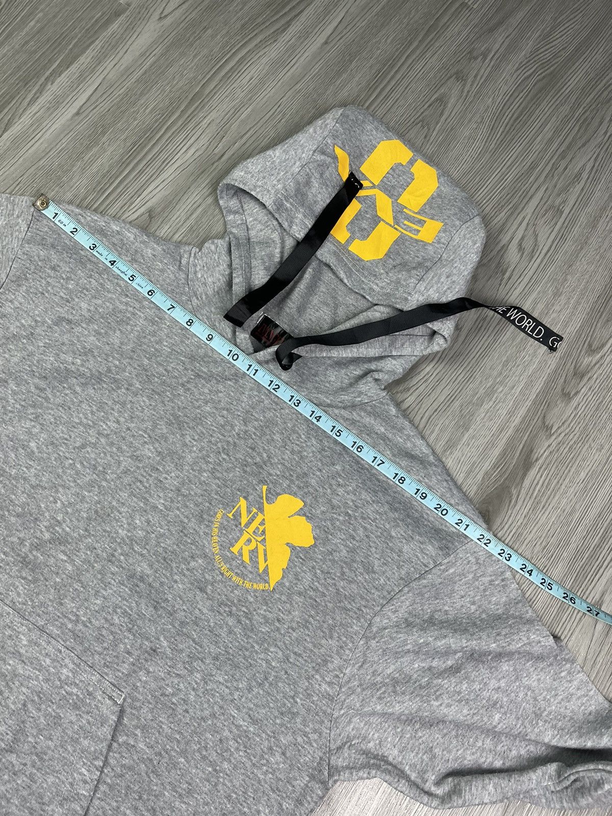 Anime × Japanese Brand Evangelion God in his heaven hoodies Size US M / EU 48-50 / 2 - 10 Thumbnail