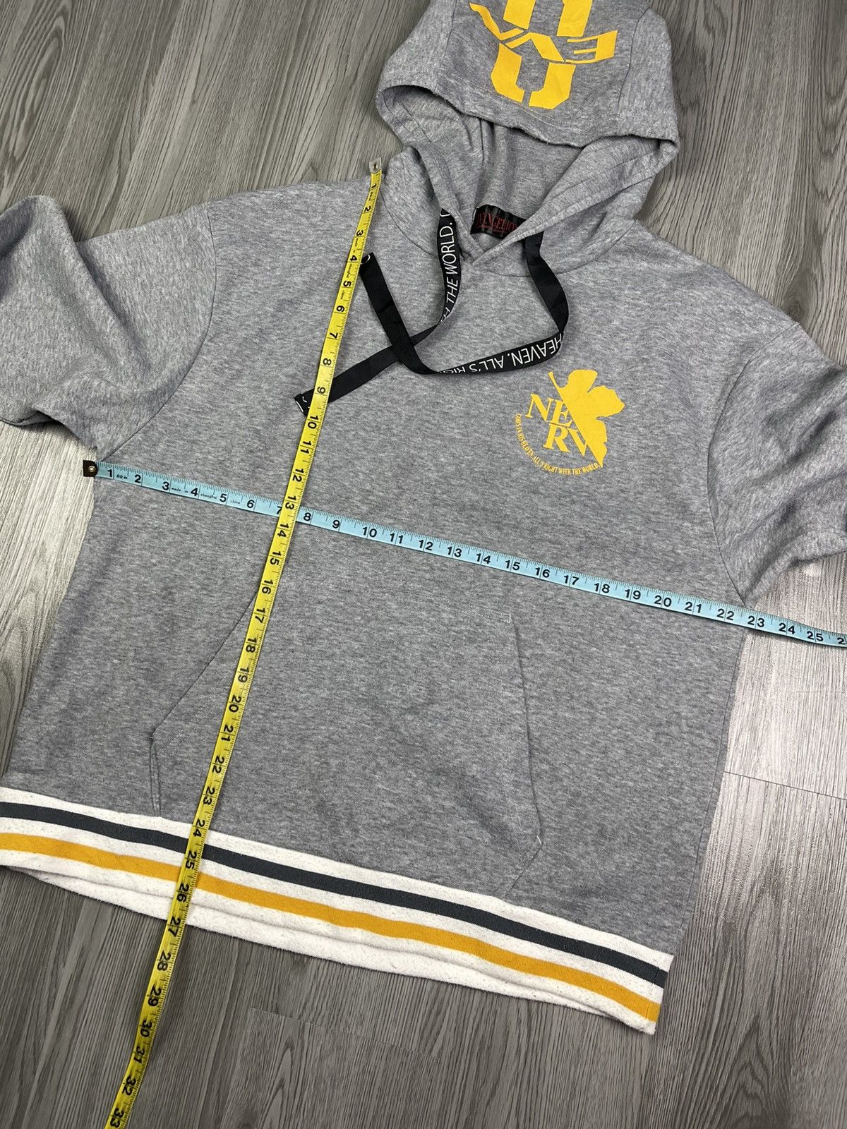 Anime × Japanese Brand Evangelion God in his heaven hoodies Size US M / EU 48-50 / 2 - 7 Thumbnail