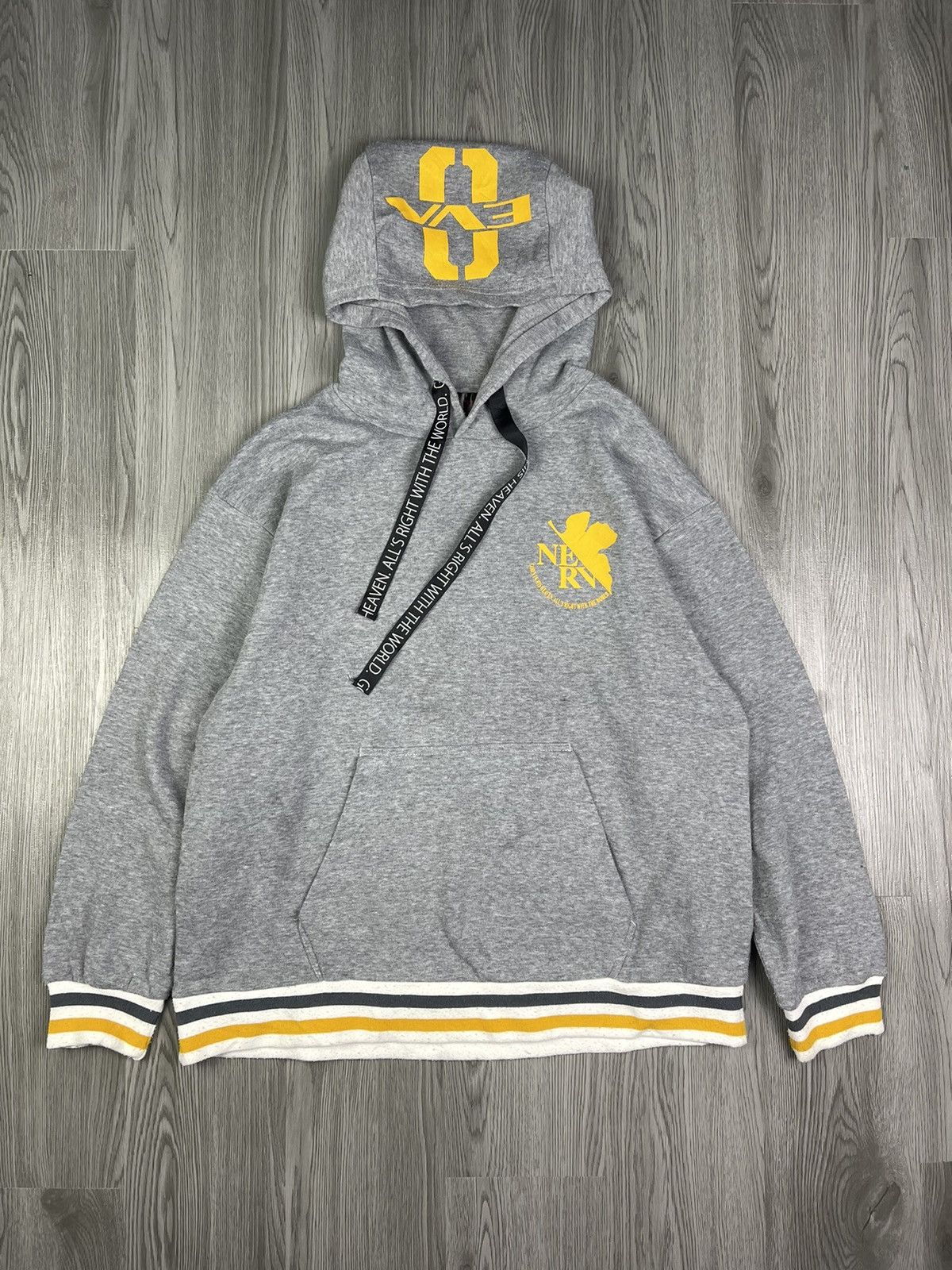 Anime × Japanese Brand Evangelion God in his heaven hoodies Size US M / EU 48-50 / 2 - 1 Thumbnail