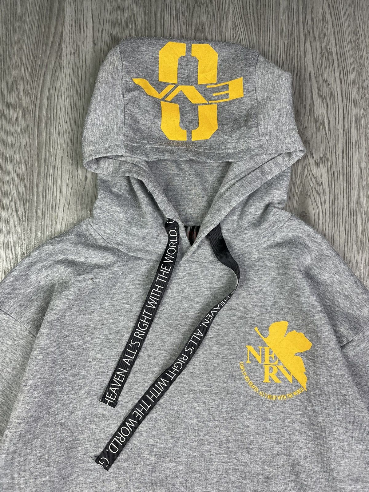 Anime × Japanese Brand Evangelion God in his heaven hoodies Size US M / EU 48-50 / 2 - 3 Thumbnail