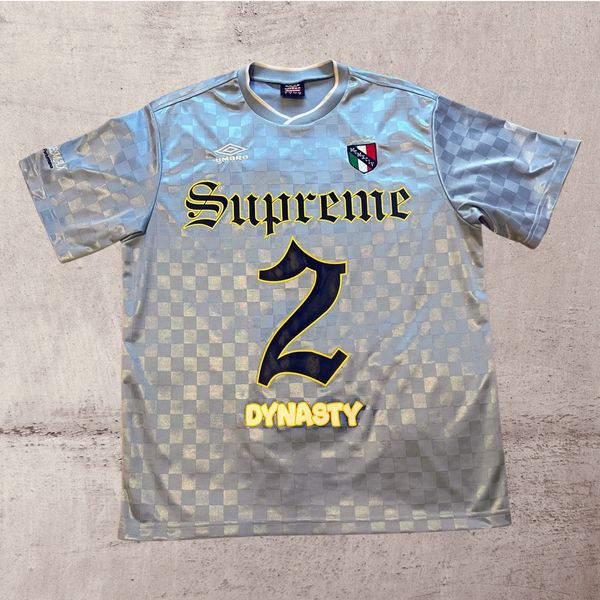 Supreme Feedback Black Soccer Jersey Top Shirt Men's Size Medium SS23 Brand  New