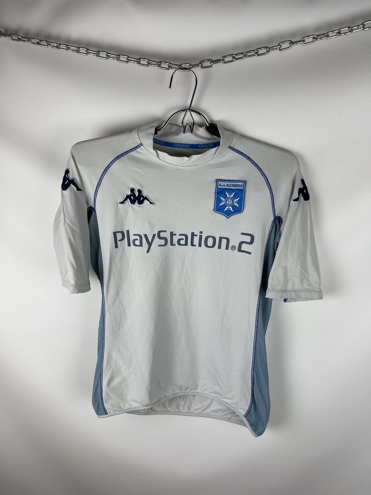 Kappa × Soccer Jersey × Vintage Kappa A.J. Auxerre 2002 2003