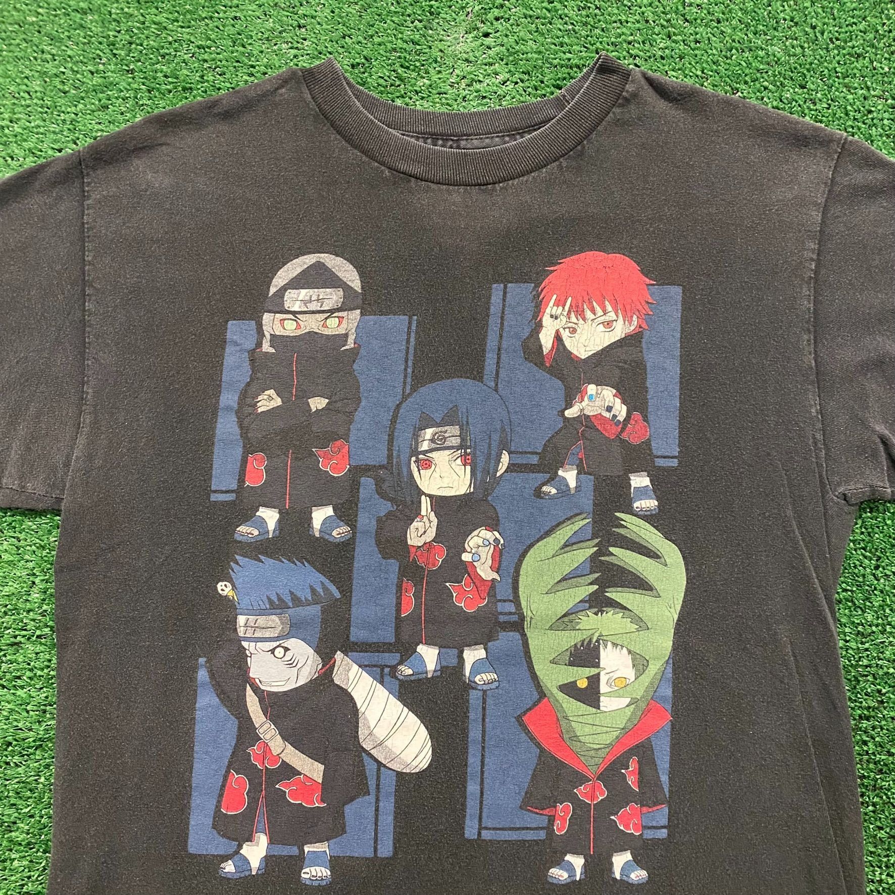 Japanese Brand Naruto Akatsuki Vintage Anime Grunge T-Shirt Size US M / EU 48-50 / 2 - 2 Thumbnail