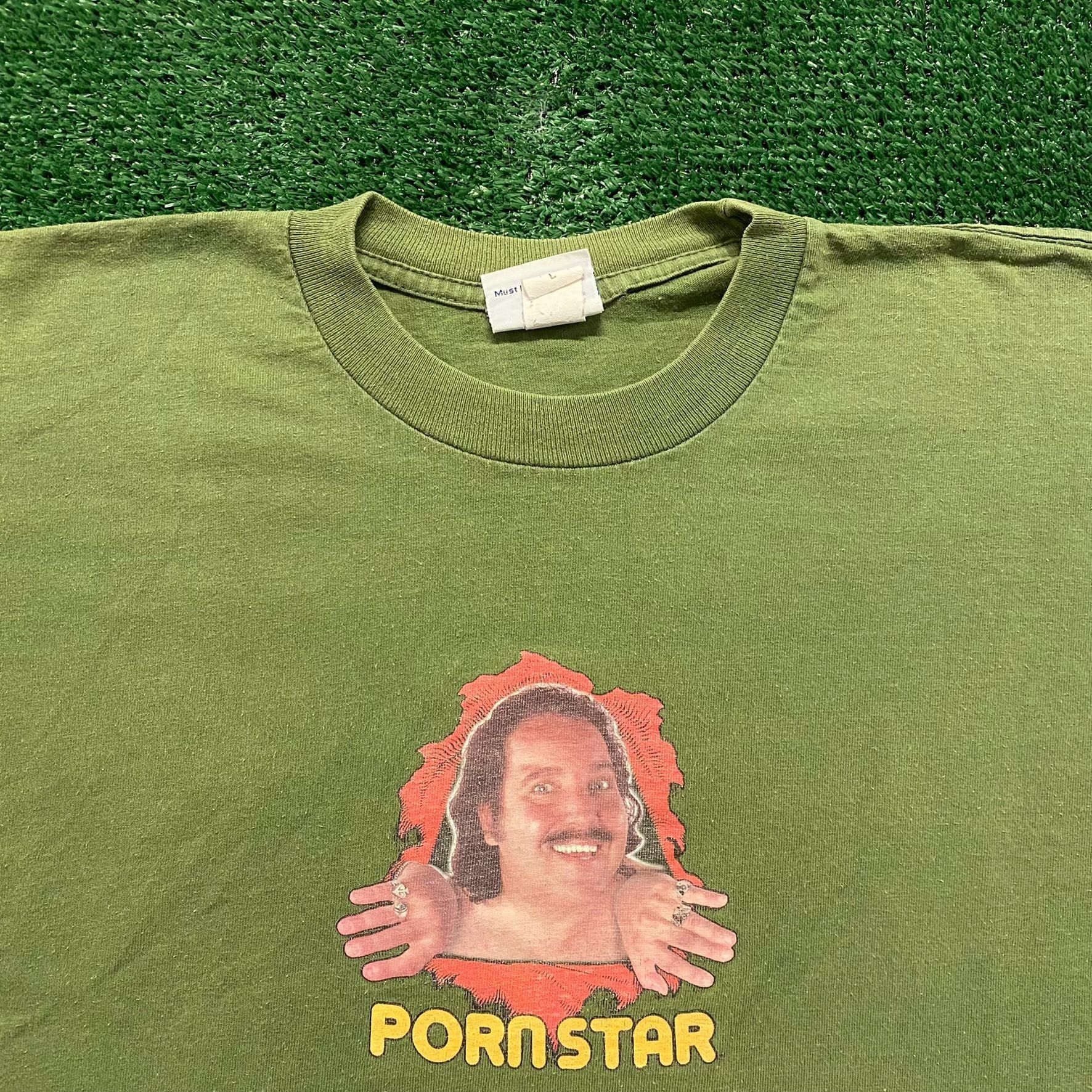 Vintage Porn Star Ron Jeremy Vintage 90s T-Shirt Size US L / EU 52-54 / 3 - 2 Thumbnail