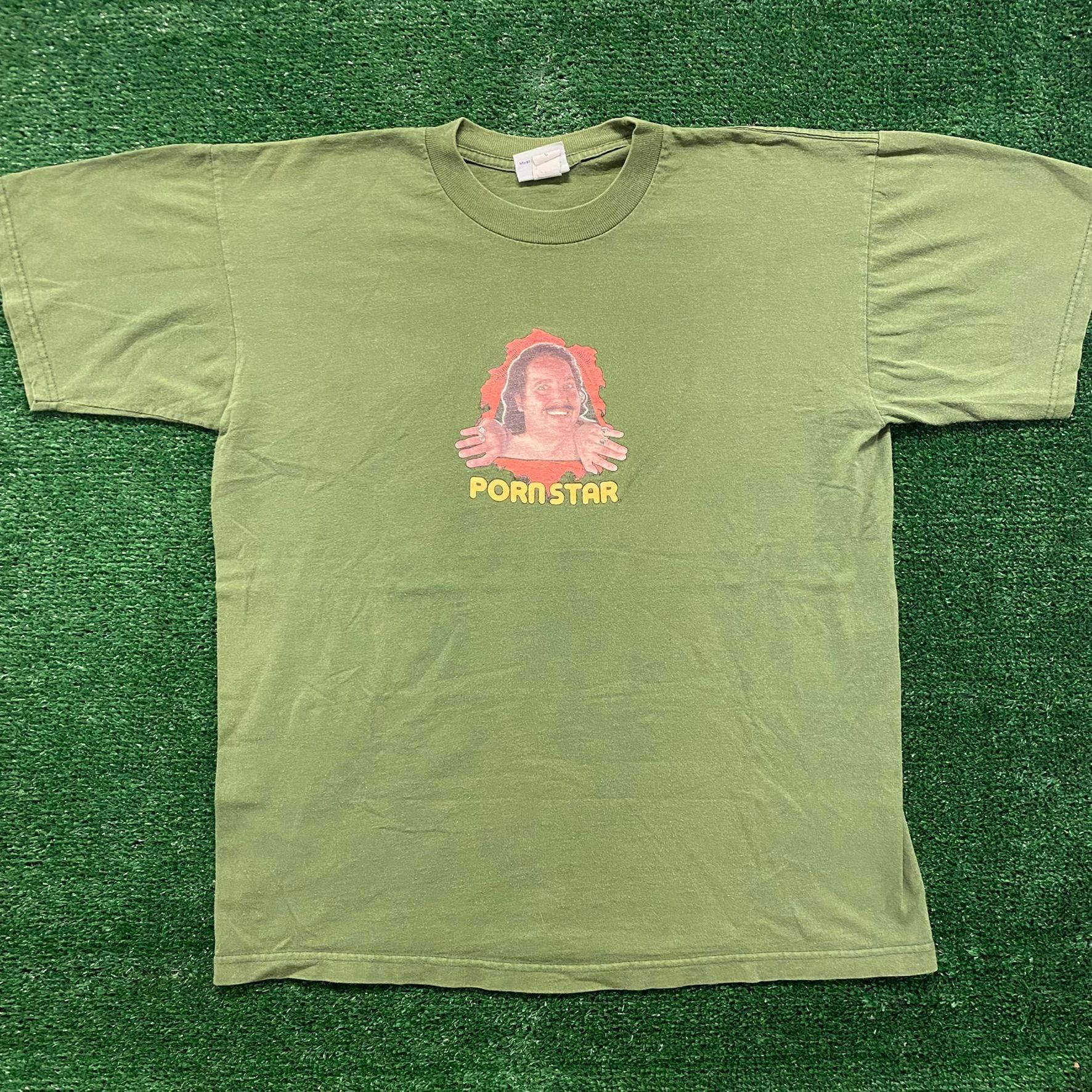 Vintage Porn Star Ron Jeremy Vintage 90s T-Shirt Size US L / EU 52-54 / 3 - 1 Thumbnail