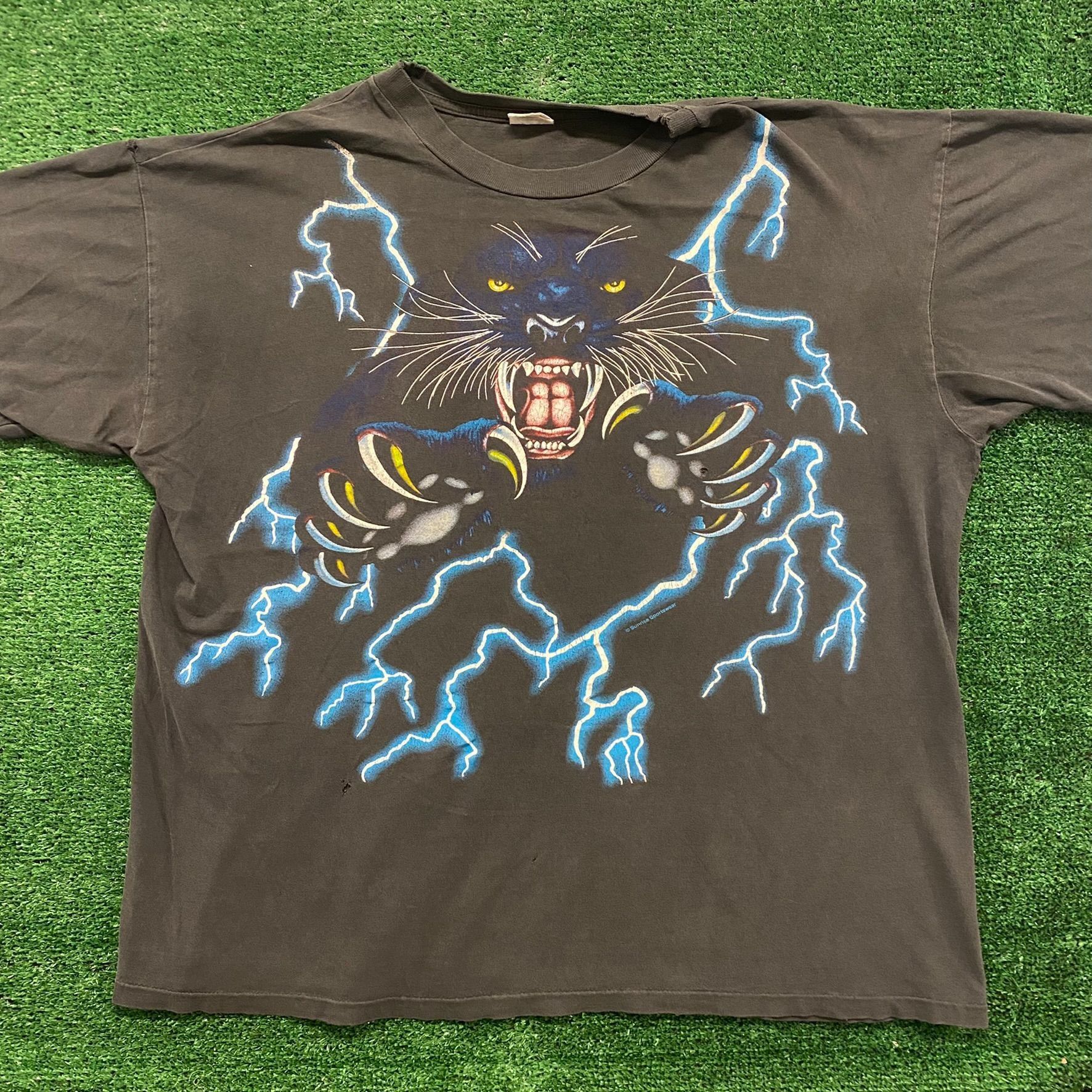 Sx Panther Tee - Vintage Black