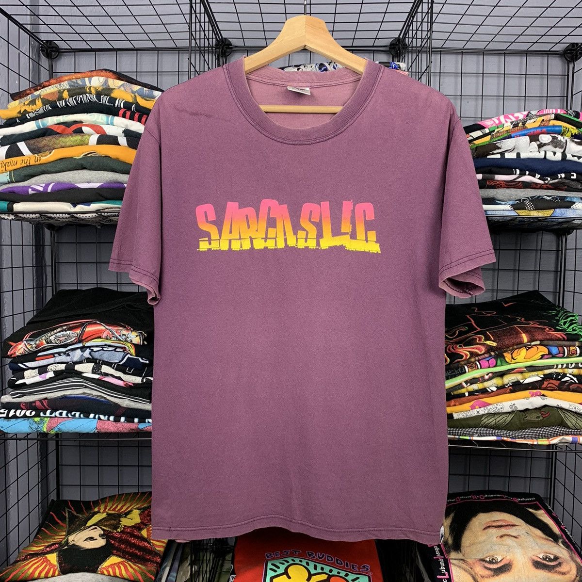 Japanese Brand vintage sarcastic made usa Size US M / EU 48-50 / 2 - 1 Thumbnail