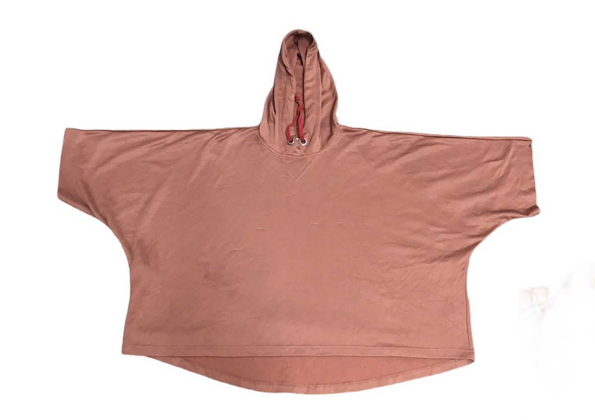 image of Italian Designers x Maison Margiela 2017 Maison Martin Margiela Oversized Poncho Cape Hoodie (Size 