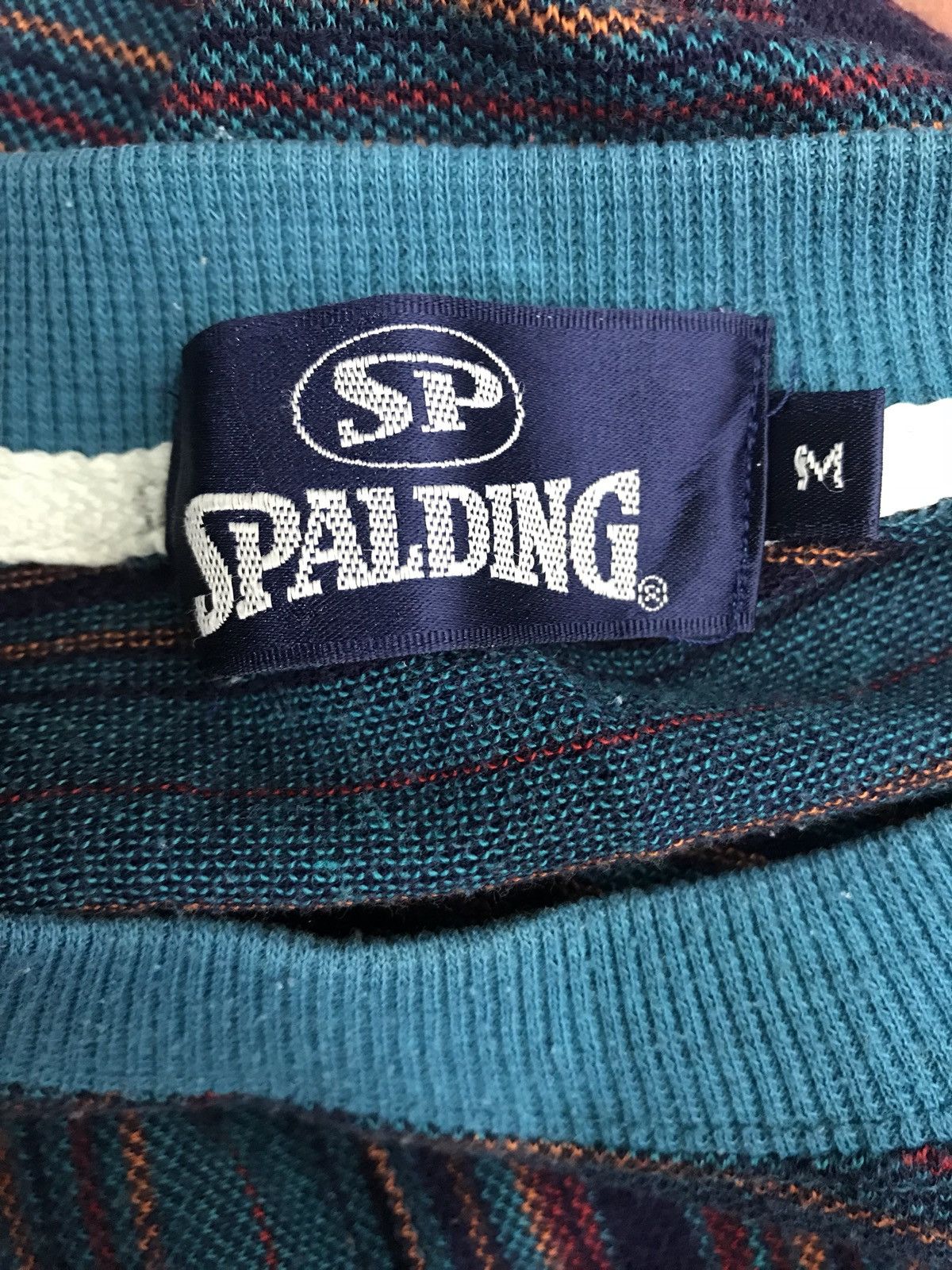 Spalding × Vintage Vintage Spalding Striped Pocket T Shirt Size US M / EU 48-50 / 2 - 4 Thumbnail