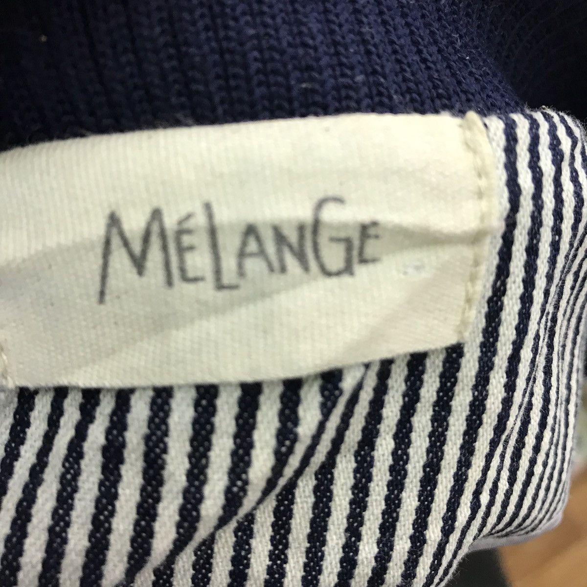 Designer Melange Hickory Striped Bomber Jackets Size US L / EU 52-54 / 3 - 5 Thumbnail