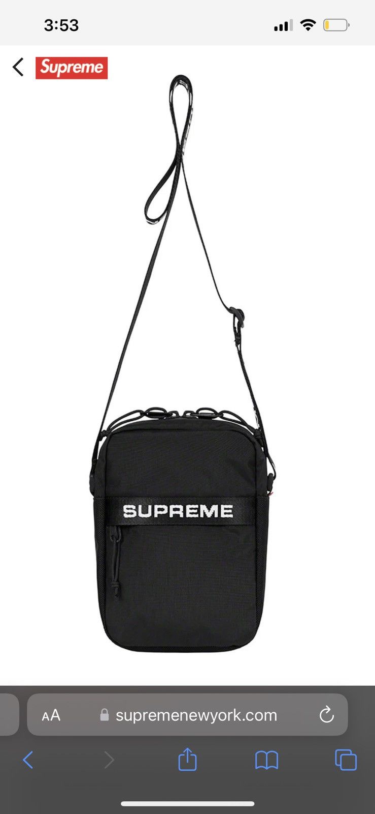 Supreme Supreme shoulder bag Size ONE SIZE - 1 Thumbnail