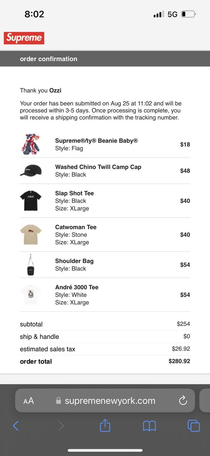 Supreme Supreme shoulder bag Size ONE SIZE - 5 Thumbnail