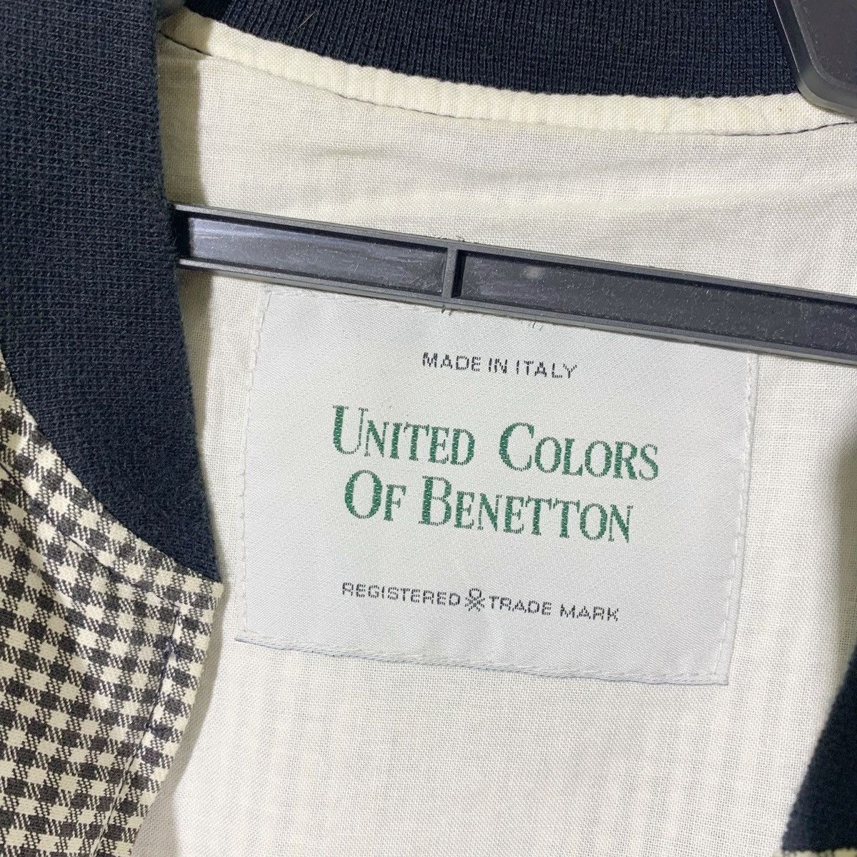 Vintage united colors of benetton bombers light jacket