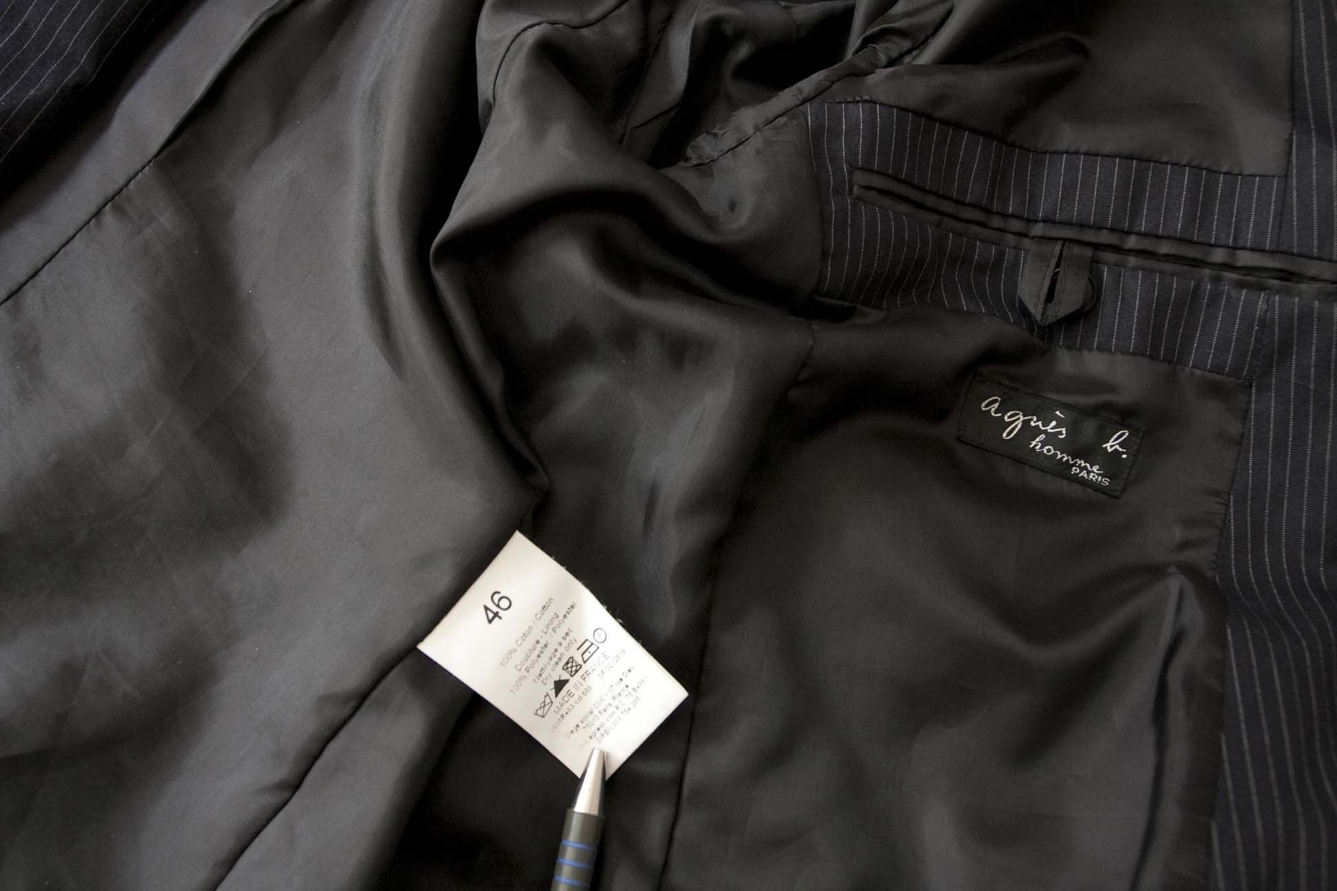 agnes b. Agnes B. Homme Jacket Cotton Size 36US/ 46EU Size 36R - 3 Thumbnail