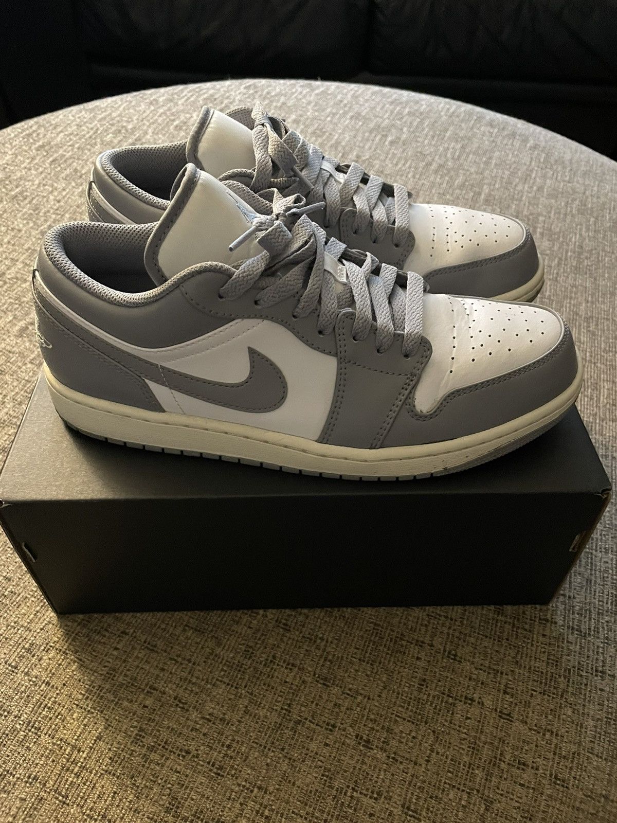 Jordan Brand Air Jordan 1 Low Vintage Grey Size US 10 / EU 43 - 7 Thumbnail